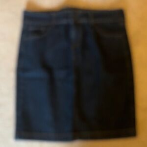 Old Navy Dark Blue Pencil Skirt Ultra Blue Size 8